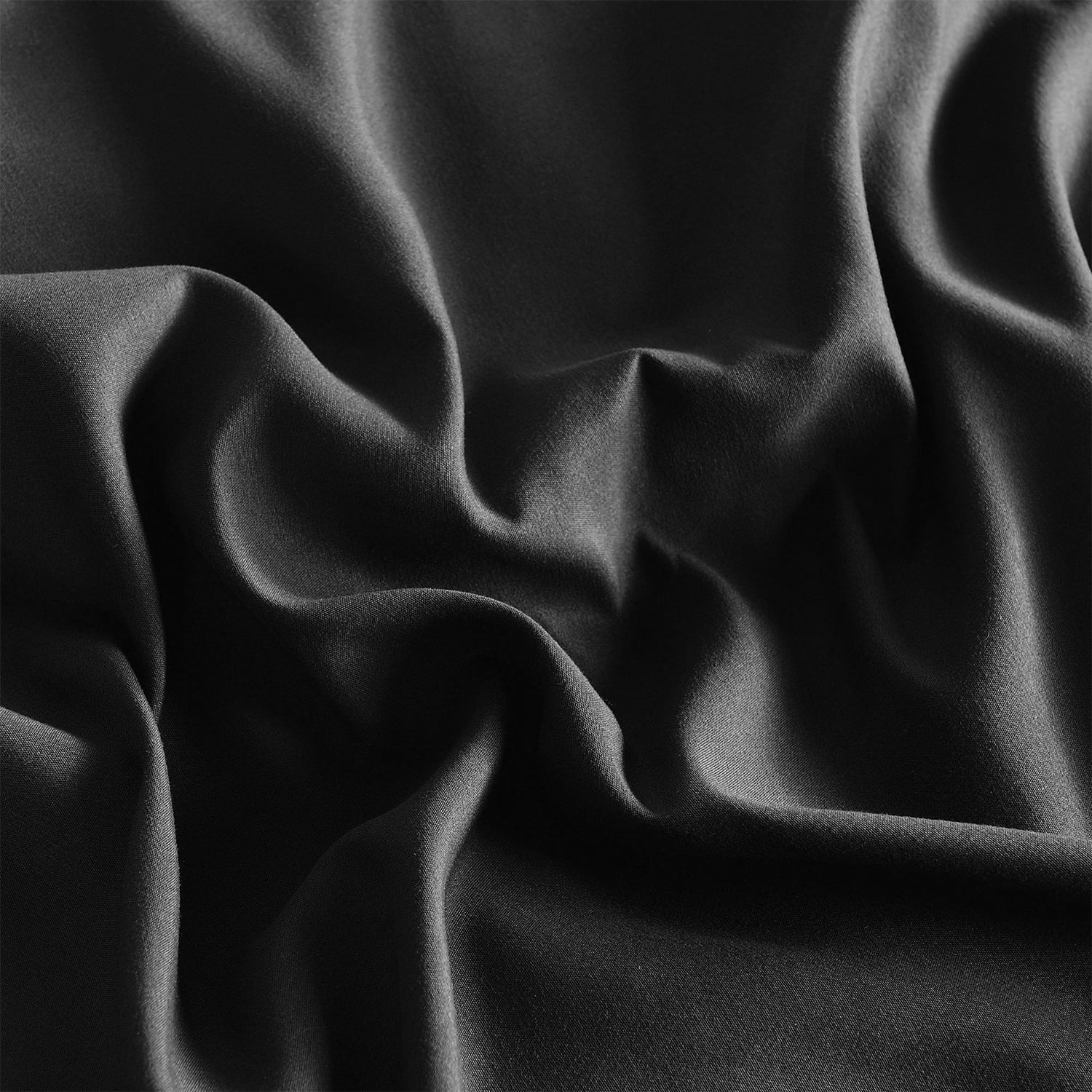 Hypoallergenic Cloud 8 PCS Modern Comforter Set with Sheets All Season Bed in a Bag, Black, Queen Size - Hypoallergenic Ultra-Fluffy Quilt for Winter Detail
