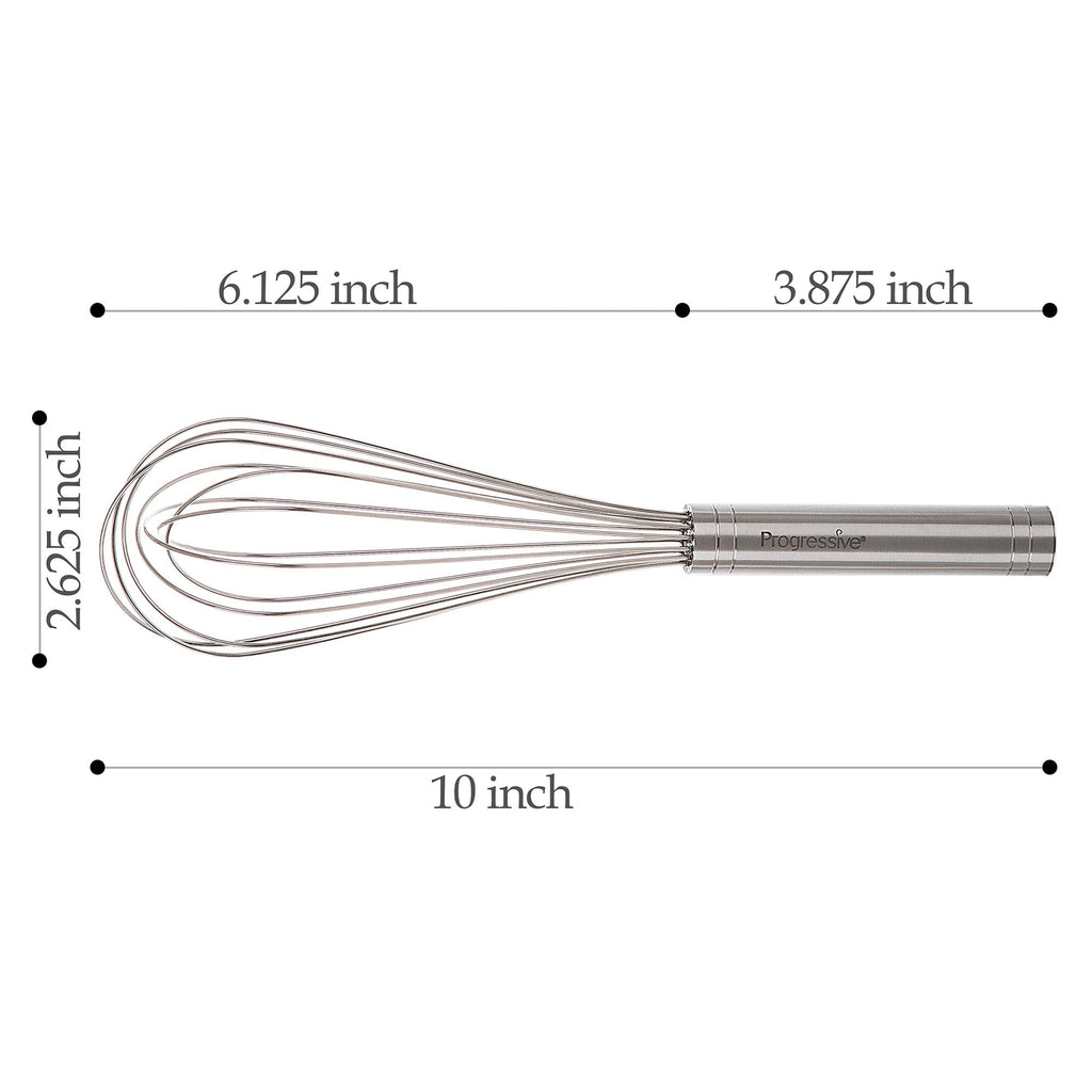 Time-Saving 10" Stainless Steel Balloon Whisk - Premium Stainless Steel Garlic Presser & Peeler Detail