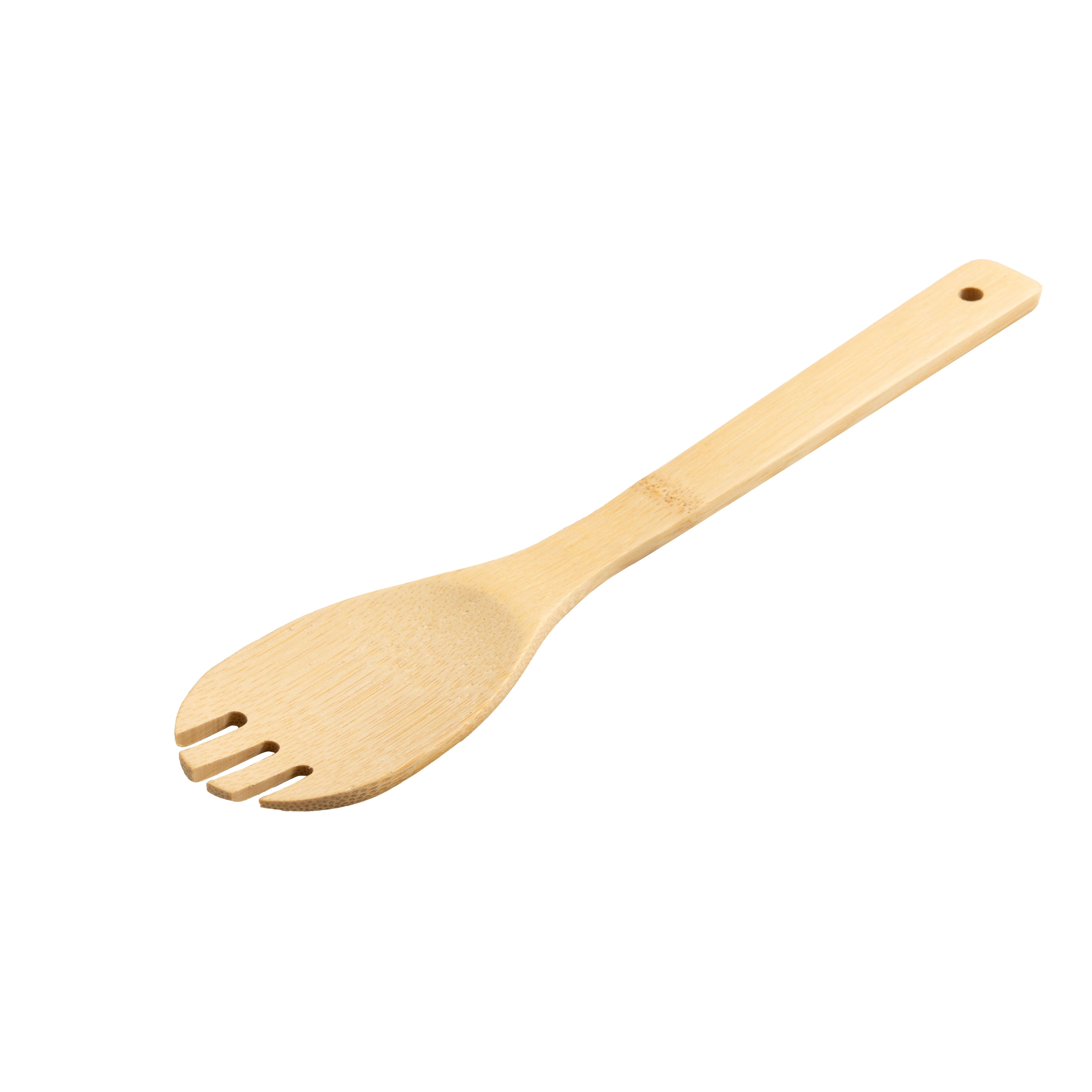 Seamless One-Piece 9-Piece Bamboo Gadgets Kitchen and Cooking Utensil Sets, Blue - Premium Stainless Steel Cooking Utensil for Non-Stick Pots Detail
