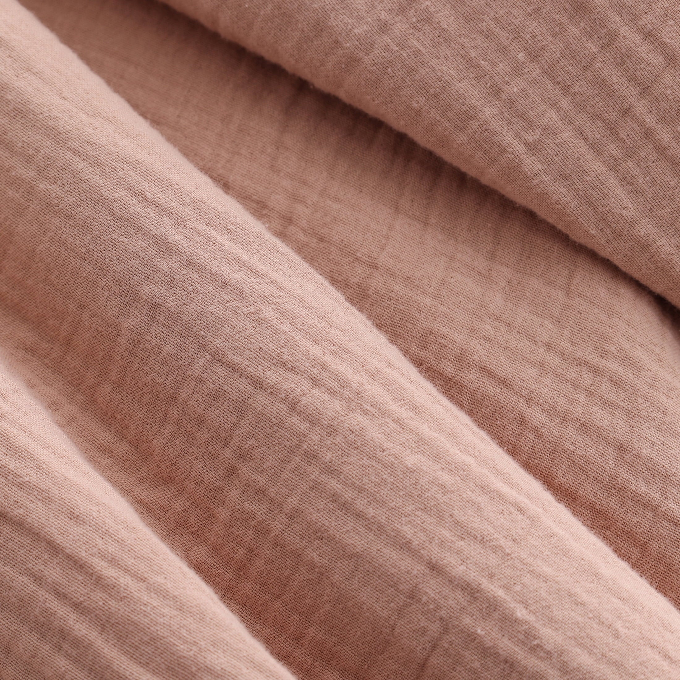 Reversible Sherpa Gauze Reverse to Cozy Knit Super Soft Throw Blanket, Oversized, Antique Blush - Lightweight Plush Warm Blanket for All Seasons Detail