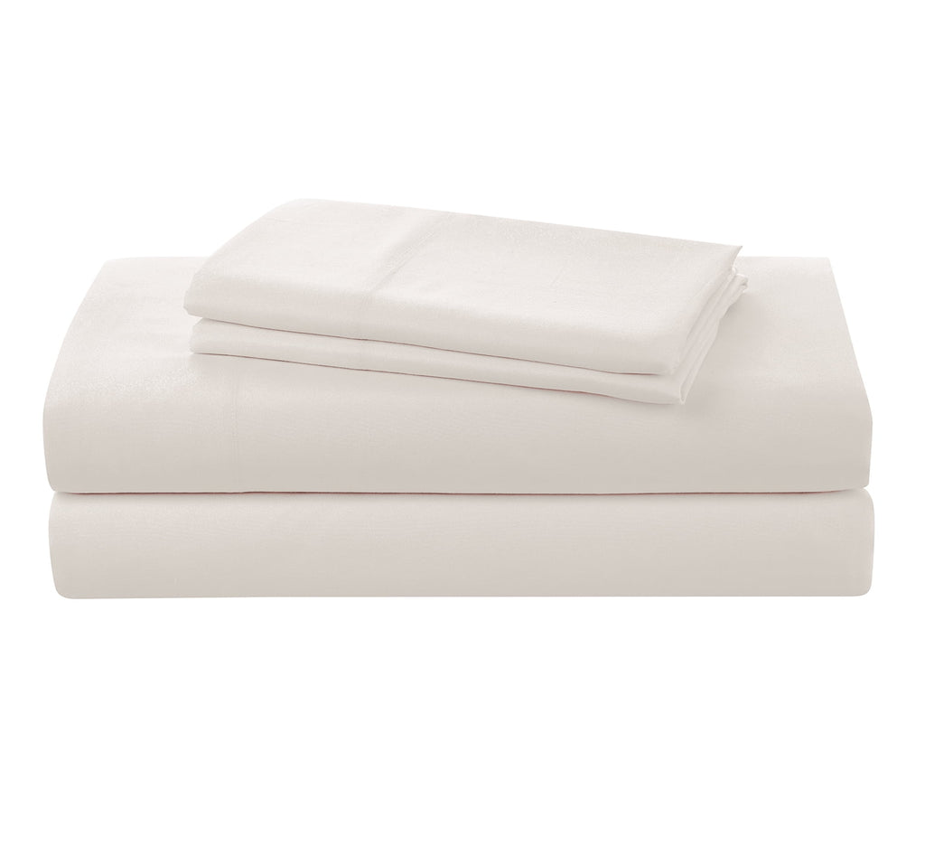 Heavyweight Warmth 7 Piece Beige Bed in a Bag Comforter Set with Sheets, Twin-XL - Luxurious Quilted Duvet Cover Set Detail