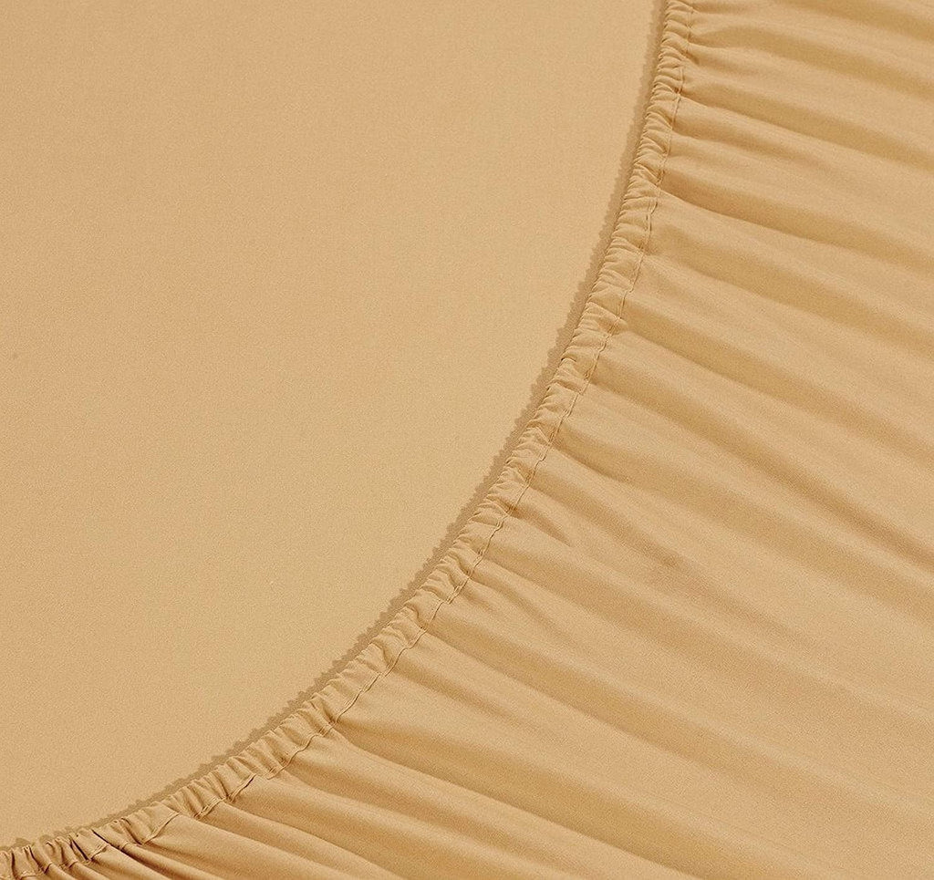 Cooling Sateen Super Soft 1500 Premier Hotel Collection Sheet set, Queen, Gold - Cooling Hotel Quality Bedding Sheets and Pillowcases Detail