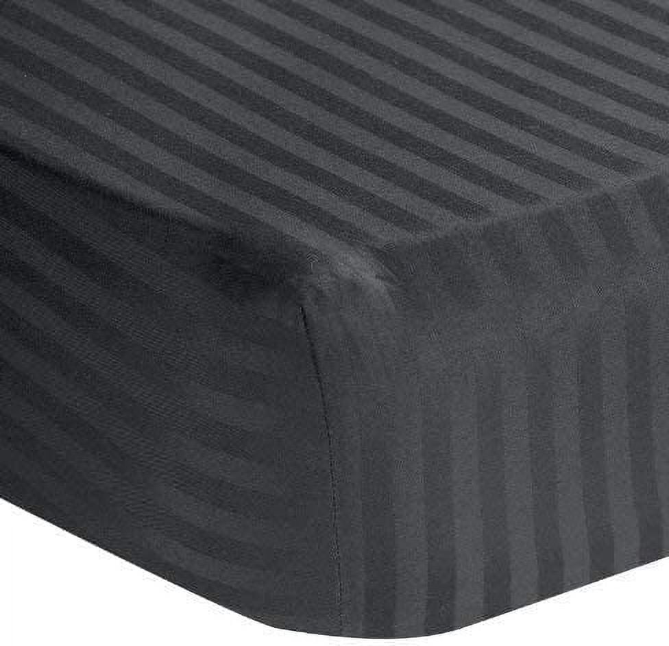 Wrinkle-Resistant 100% Cotton Hospital Bedsheets Set - 1 Flat Sheet, 1 Fitted Sheet (10" Inch) Deep Pocket, 1 Pillowcase, Best & Comfor... - Luxury Bed Sheet Set with Deep Pockets - Default Title