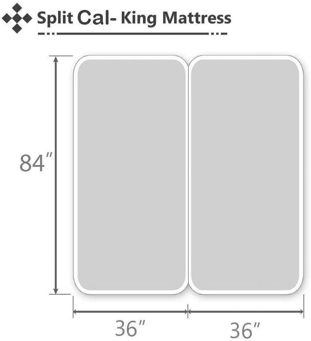 Cooling Sateen Split-California King Bed Sheet Set (5-Pieces) Adjustable Bed Sheets - 800 Thread Count 100% Egyptian Cotton - 15" De... - Luxury Bed Sheet Set with Deep Pockets Detail