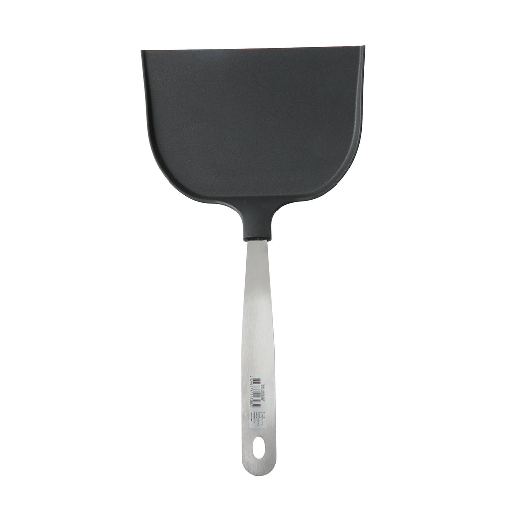 Heavy Duty Jumbo Baking 12.8 in Stainless Steel Nylon Kitchen Spatula - Multi-Purpose Hand Tool for Daily Meal Prep Detail
