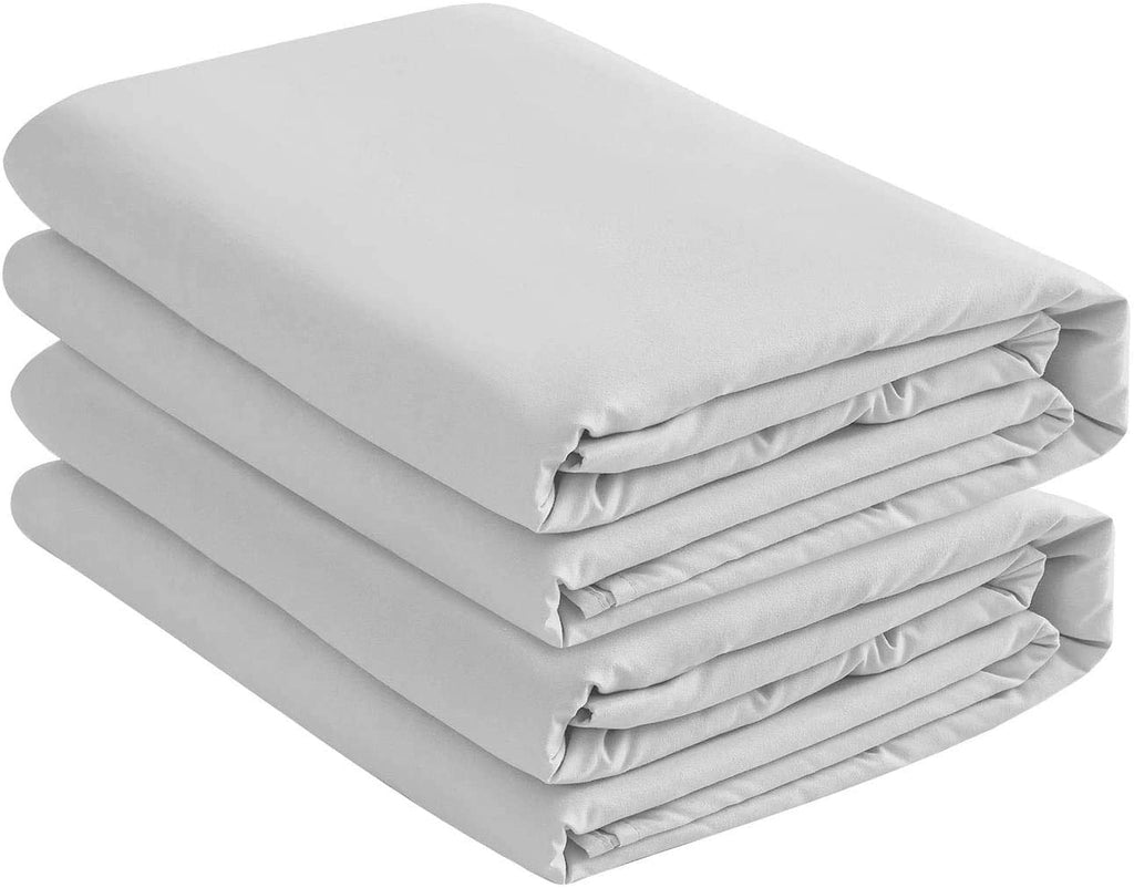 Ultra-Soft 2 Pack Fitted Hospital Bed Sheets with Elastic All Around for a Double Brushed Ultra Soft Breathable 100% Microfiber ... - Premium Ultra-Soft Pillowcase Pair for Sleeping Detail