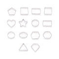 Multi-Functional Metal Shaped Cookie Cutters Set, 14 Pieces - Innovative Kitchen Helper for Modern Cooking - Default Title