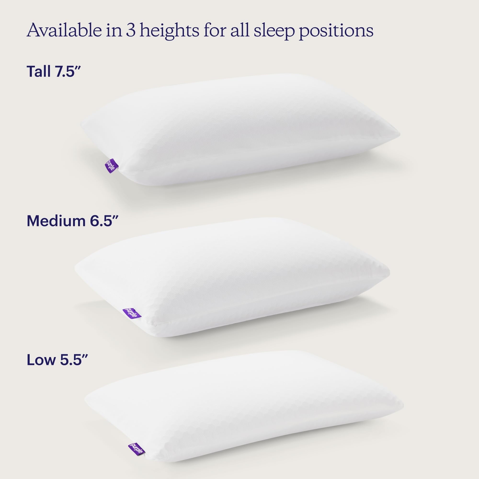 Decorative Plump Harmony Medium Standard Bed Pillow - Hypoallergenic - Orthopedic Shredded Foam Bed Pillow Set Detail