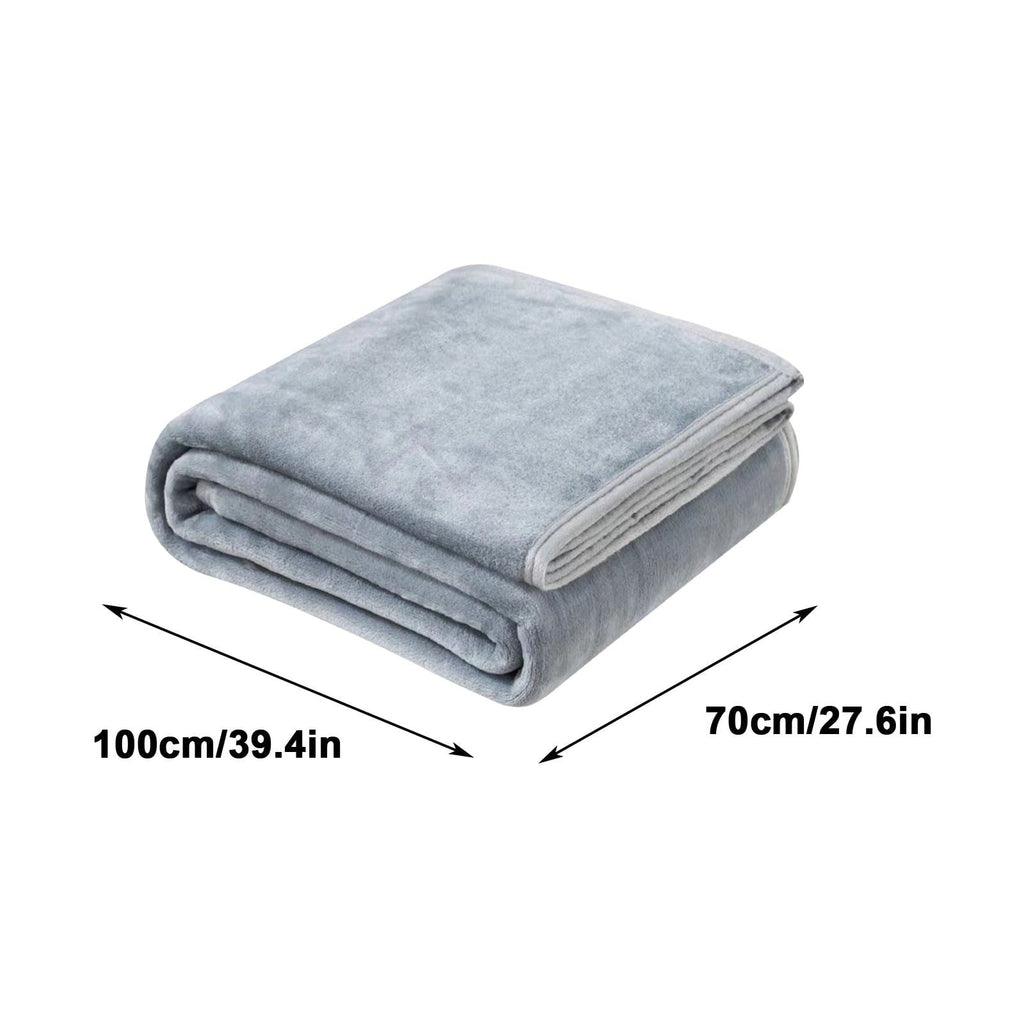 Lightweight Warm Under $5 Flannel Blanket 27.56X39.37 Inches Blanket Soft Cozy Throw Blanket for Couch, Bed, Household Blanket for All... - Super Soft Reversible Sherpa Flannel Blanket Detail