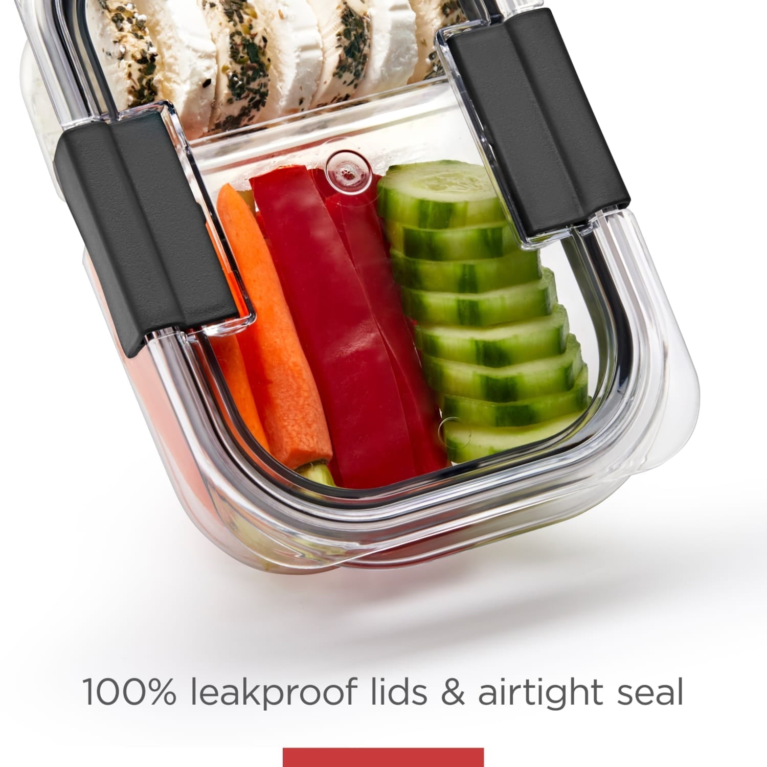 Fun Food Fidget Food Storage Container, Medium Deep, 4.7 Cup, 2-Pack - Deliciously Soft Cupcake Sensory Glob Detail