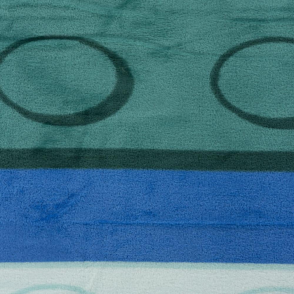 Super Soft Flannel Master Builder Kids Blue Silk Touch Throw Blanket 62" x 90" Ultra-Soft and Cozy - Cozy Fleece Throw Blanket for Couch & Bed Detail