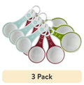 Ergonomic Manual (3 pack) 4-Piece Measuring Cups Set, Multicolor - Premium Stainless Steel Garlic Presser & Peeler - Default Title