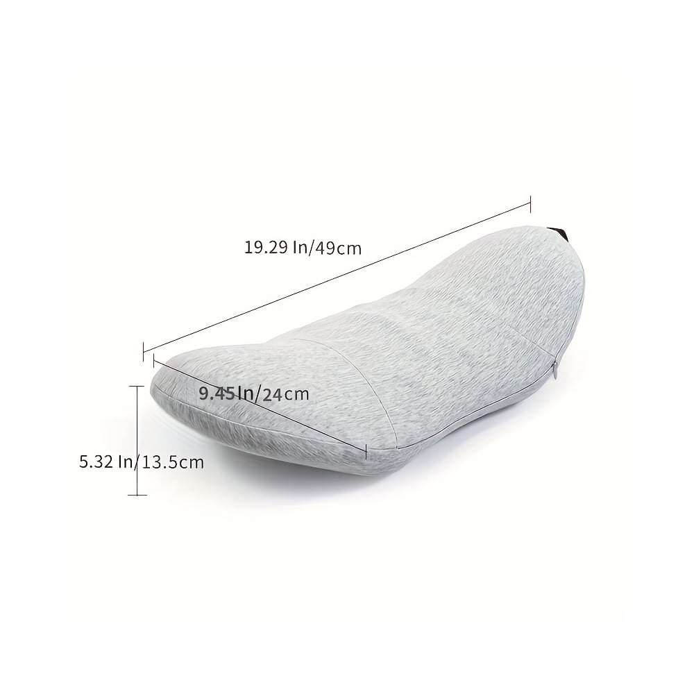 Hotel Collection Effective Support Adult Breathable Lumbar Bed Pillow, Soft, 1 Pack - Hotel Quality Plush Sleeping Pillows Detail