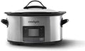 Triple-Insulated Crock-Pot MyTime 6 Quart Programmable Slow Cooker S08D - Programmable Slow Cooker with Oval Ceramic Pot - Default Title