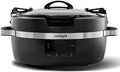 Triple-Insulated Crock-Pot Thermoshield 6 Quart Slow Cooker with Carry Handles S12S - Programmable Slow Cooker with Oval Ceramic Pot - Default Title