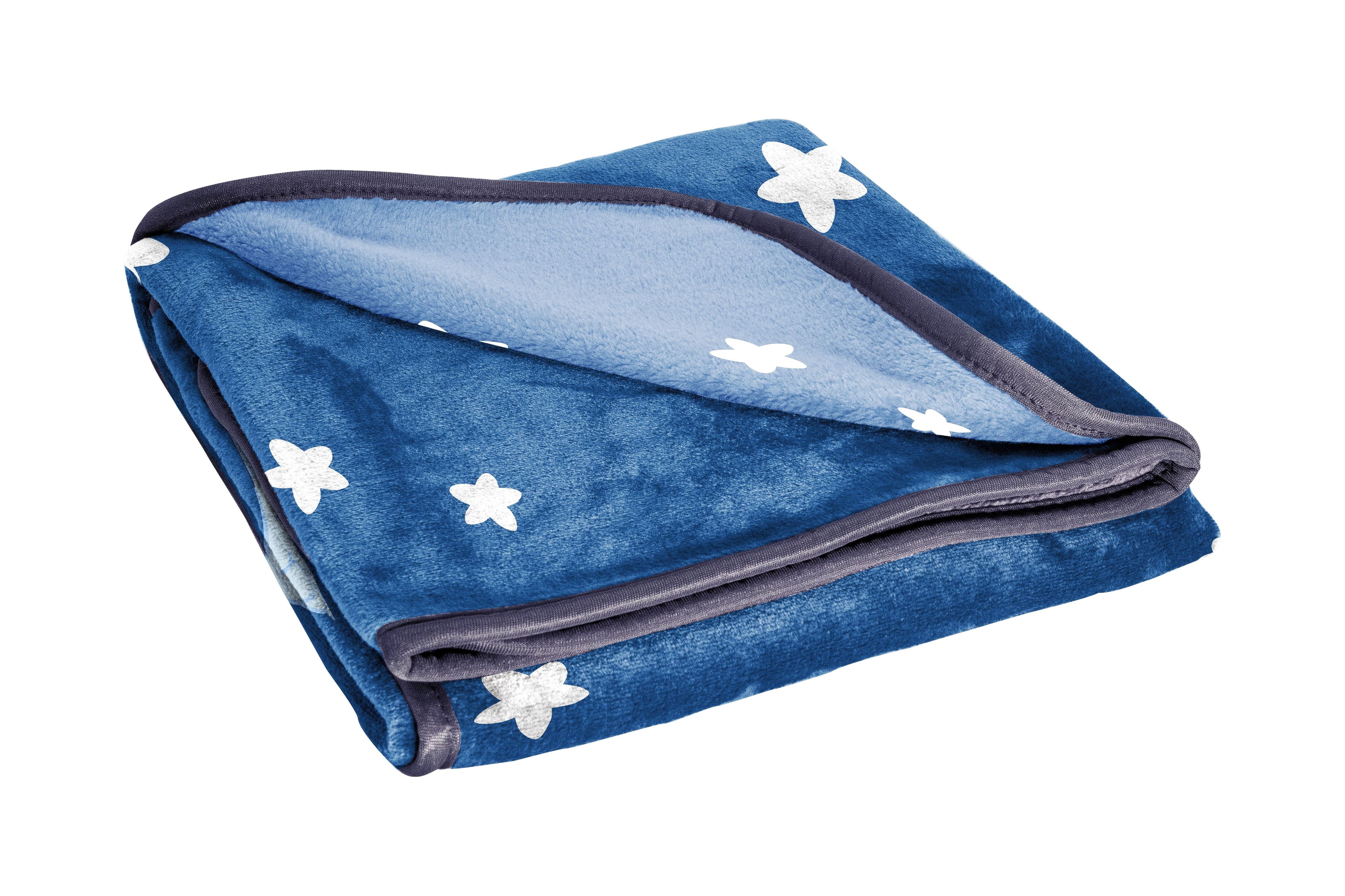 Lightweight Warm In The Dream Kids Throw Blanket, 46 x 60, Microfiber, Blue, BBC Studios Ages 1+ - Cozy Fleece Throw Blanket for Couch & Bed Detail