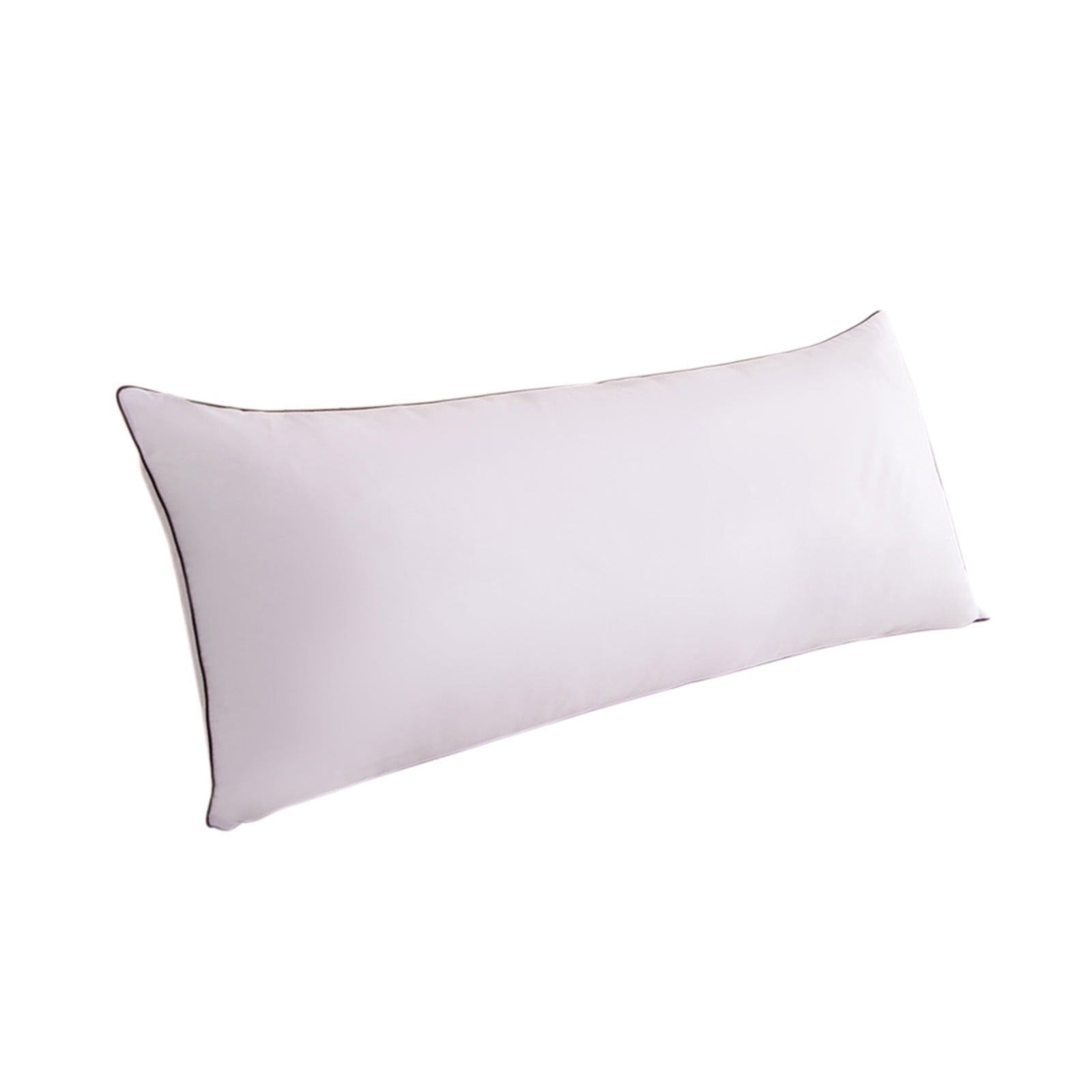 Decorative Plump Long Pillows For Bed King Clearance! 100*48cm White Gentle Support Soybean Pillow, Comfortable Breathable Bed Pillows... - Hotel Quality Plush Sleeping Pillows Detail