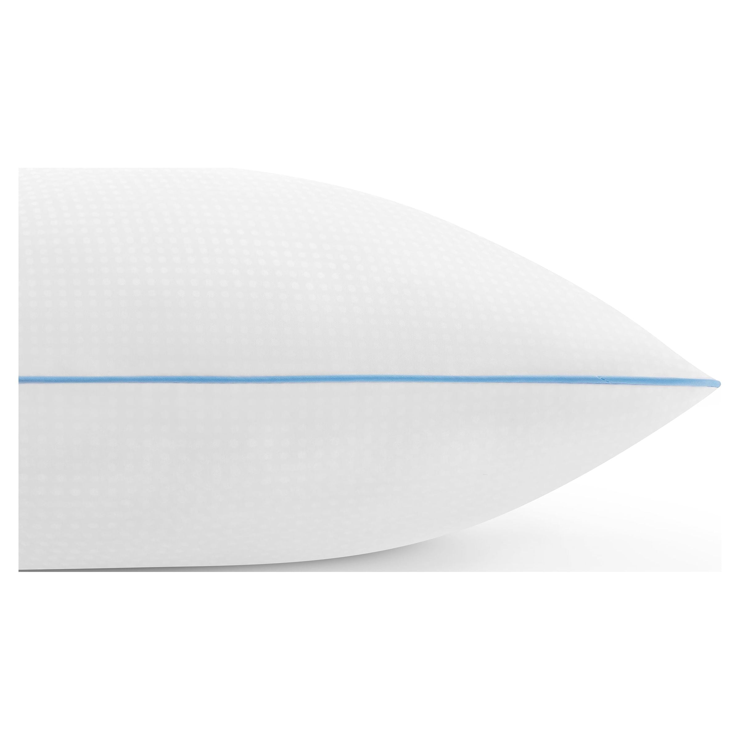 Hotel Collection Cool Nites Bed Pillow, Standard/Queen, 2 Pack - Orthopedic Shredded Foam Bed Pillow Set Detail