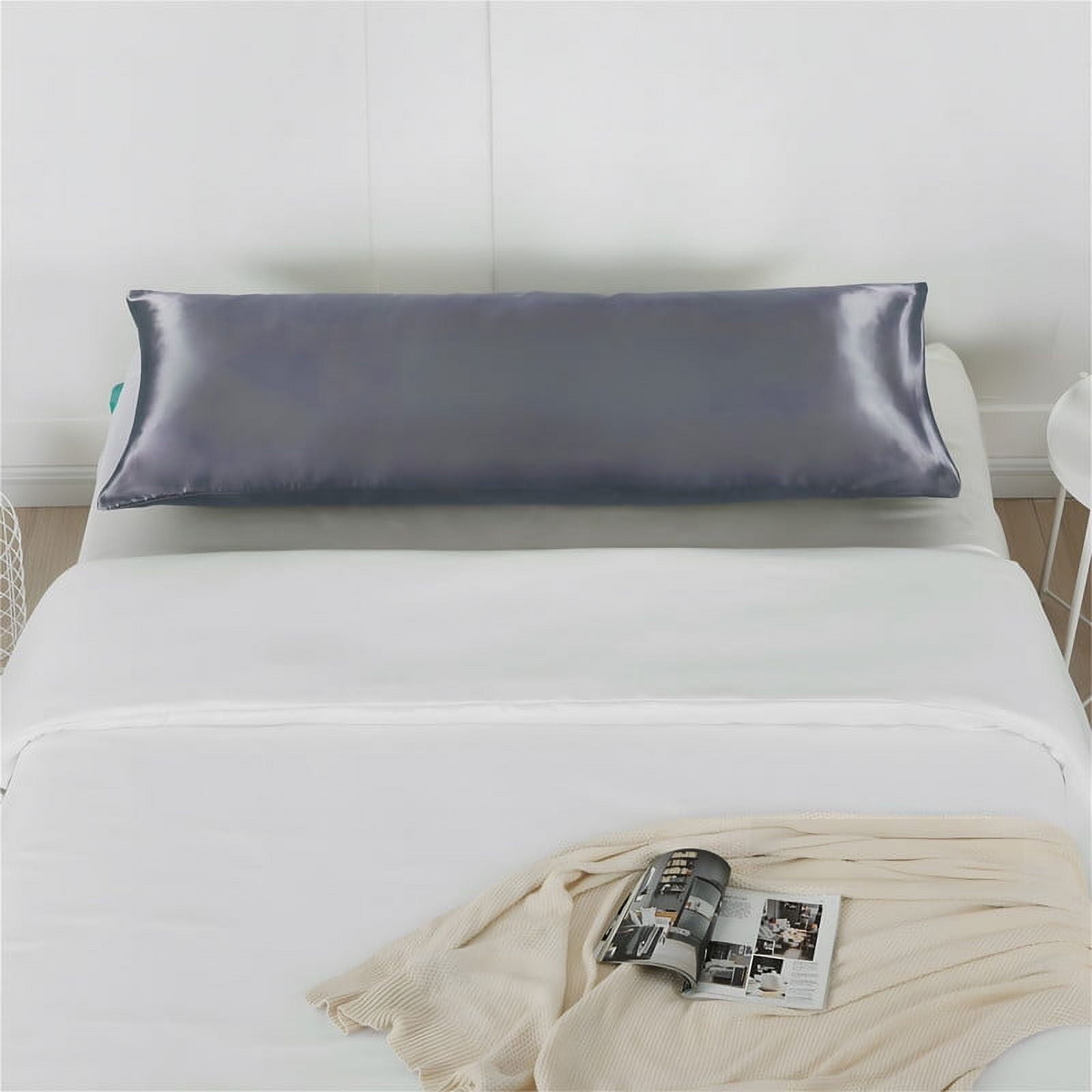 Breathable Luxury Luxury 5-Piece Satin Sheets Twin Silk Sheets Bed Sheet Set Ultra-Silky & Skin-Friendly Deep Pocket Bed Flat Fitted Sheet - Premium Ultra-Soft Pillowcase Pair for Sleeping Detail
