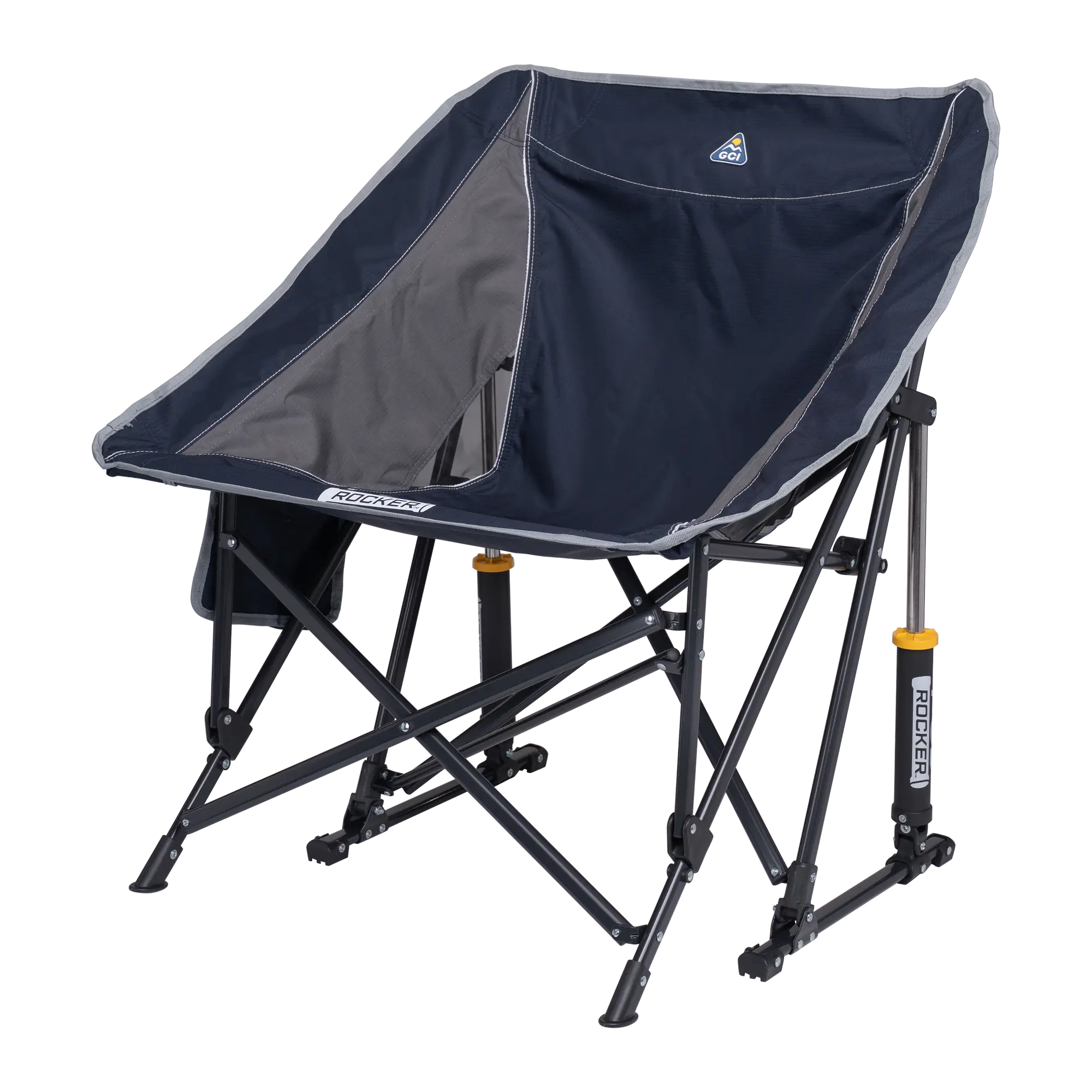 Smooth Motion Pod Rocker - Choice 933 - Heavy-Duty Kickback Rocker with Beverage Holder Detail