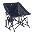 Smooth Motion Pod Rocker - Choice 933 - Heavy-Duty Kickback Rocker with Beverage Holder - Indigo