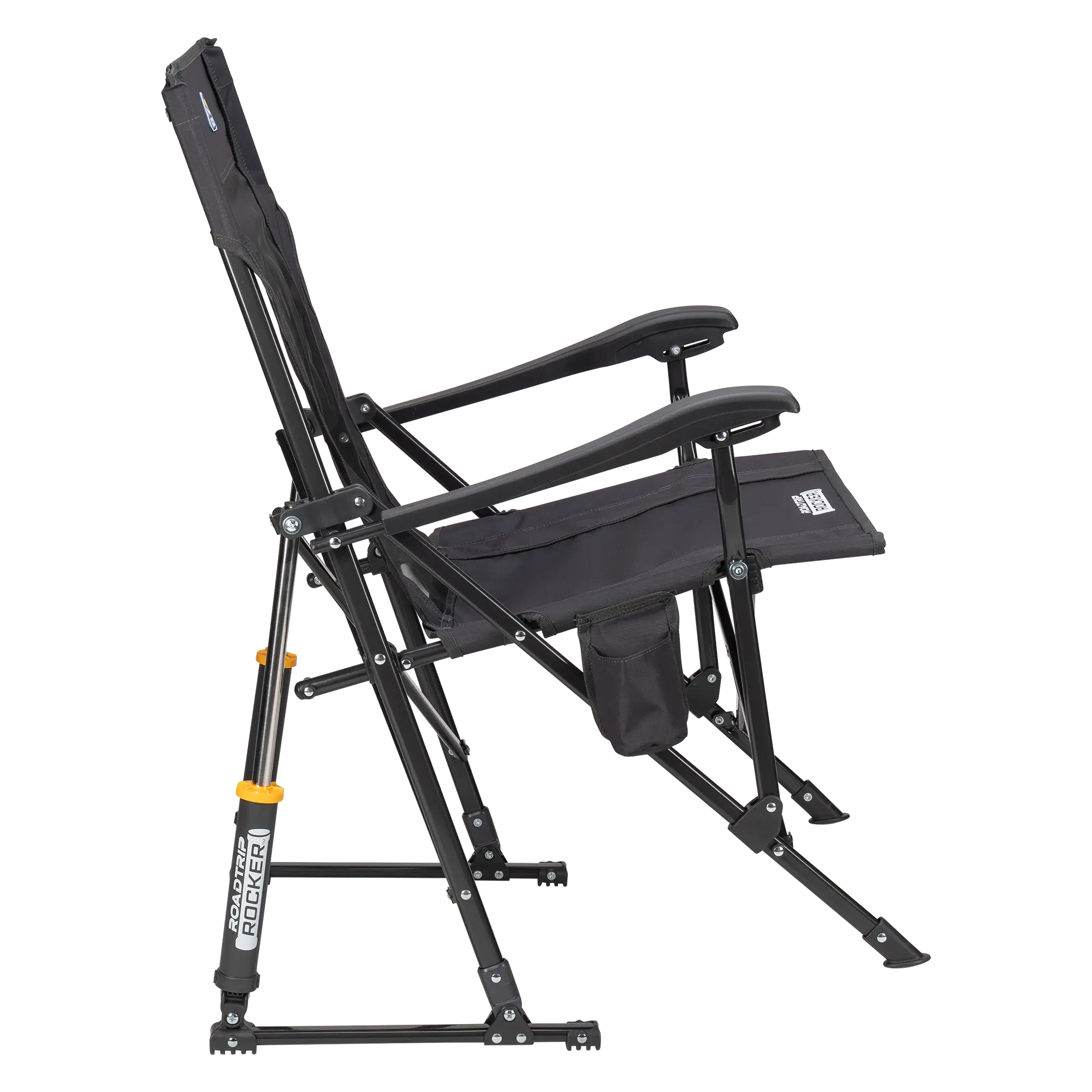 Smooth Motion RoadTrip Rocker - Choice 855 - Patented Spring-Action Rocking Chair for Camping Detail
