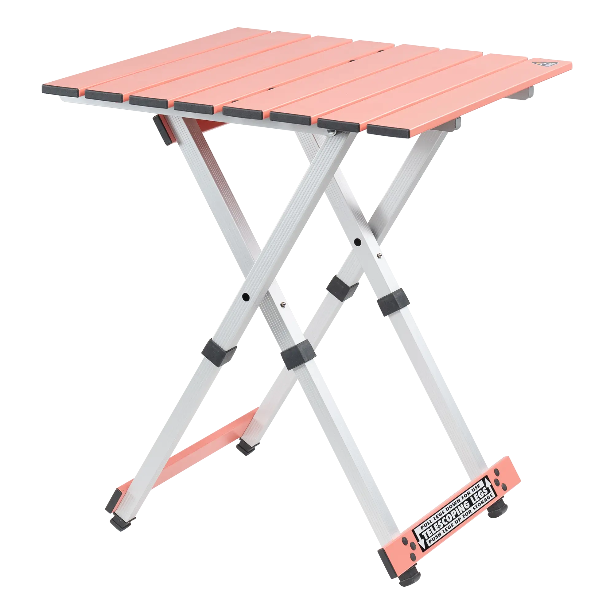 Multi-Functional Cook Compact Camp Table 20 - Choice 513 - Multi-Functional Heavy-Duty Grilling Table Counter - Coral