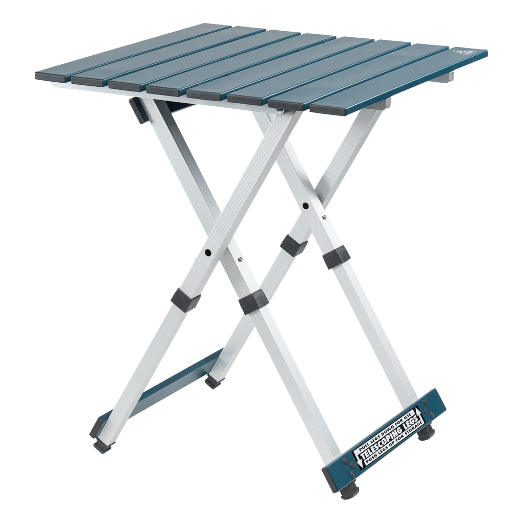 Multi-Functional Cook Compact Camp Table 20 - Choice 513 - Multi-Functional Heavy-Duty Grilling Table Counter - Teal