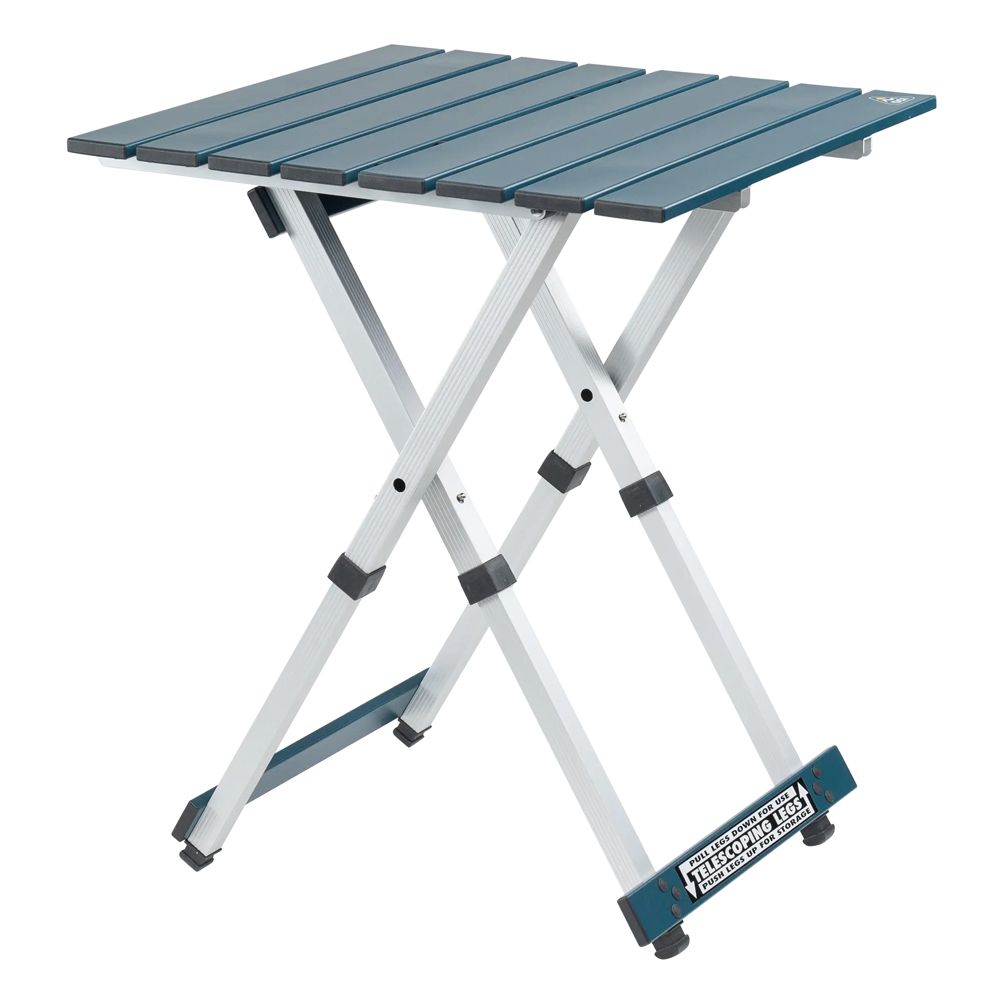 Multi-Functional Cook Compact Camp Table 20 - Choice 513 - Multi-Functional Heavy-Duty Grilling Table Counter - Teal