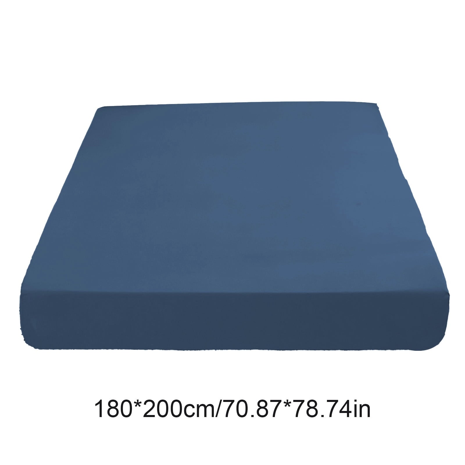 Cooling Sateen Egyptian Cotton Fitted Sheet Queen Size - 400 Thread Count Queen Size Fitted Sheet Only, Extra Soft, Cooling, 15" Dee... - Cooling Hotel Quality Bedding Sheets and Pillowcases Detail