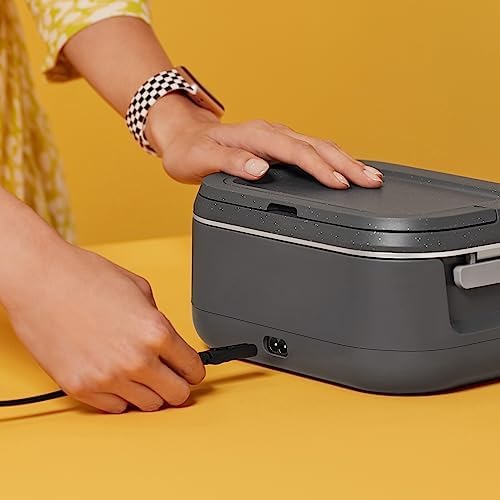 Rapid Heating Crock-Pot Portable Electric Lunch Box Food Warmer 28oz S14W - Self-Heating Lunch Box for Office and Car Travel Detail