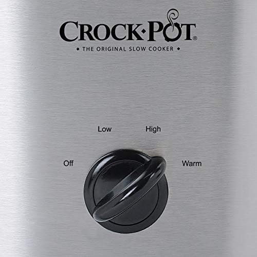 Digital Control Crock-Pot Cook & Carry 6 Quart Portable Slow Cooker S07N - Programmable Slow Cooker with Oval Ceramic Pot Detail