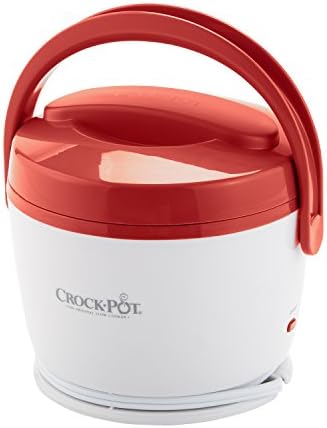 Portable Electric Crock-Pot Portable Lunch Food Warmer – Red S04M - Mini Personal Food Warmer for Healthy Meal Prep Detail