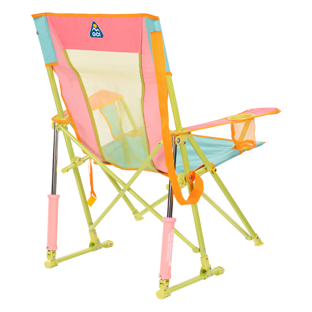 Luxury Camp Comfort Pro Rocker - Choice 375 - RoadTrip Rocker Smooth Motion Camp Chair Detail