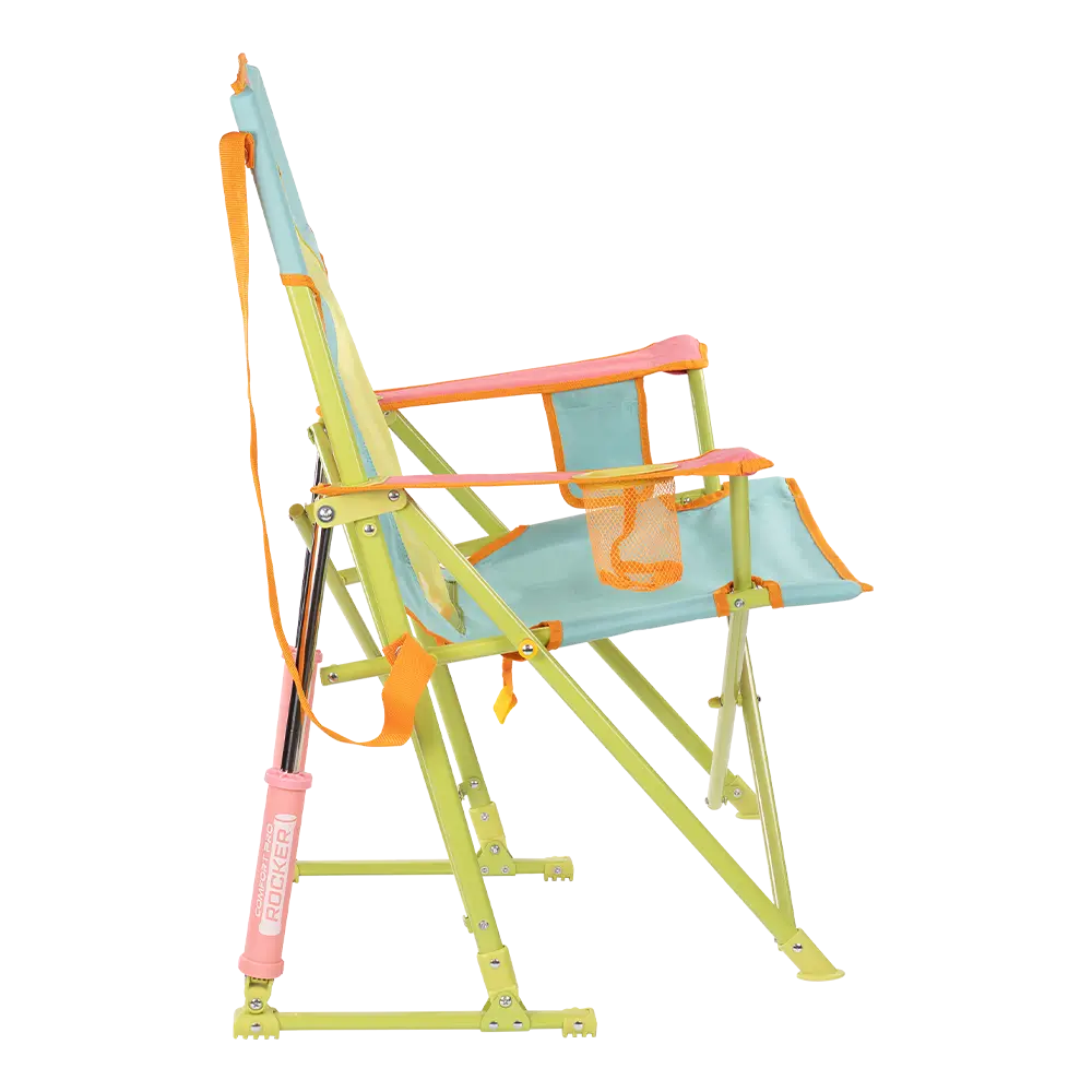 Luxury Camp Comfort Pro Rocker - Choice 375 - RoadTrip Rocker Smooth Motion Camp Chair Detail