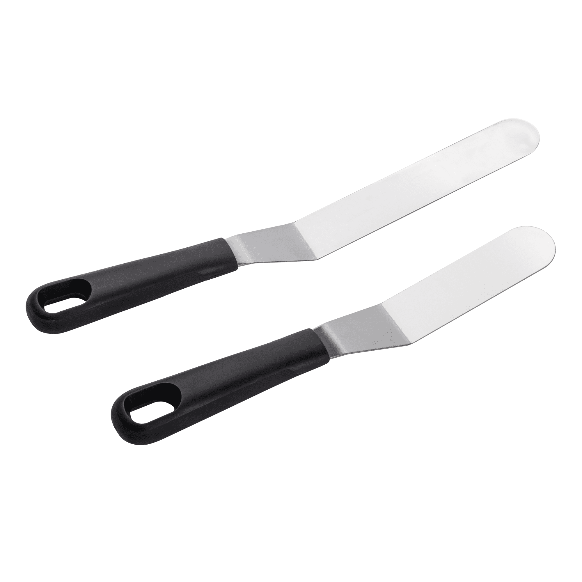 Professional Grade Stainless Steel Icing Spatulas - Heavy Duty Stainless Steel Kitchen Shears Detail