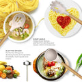 Non-Stick Safe Silicone Cooking Utensils Set - 446°F Heat Resistant Silicone Kitchen Utensils for Cooking,Kitchen Utensil Spatula Se... - Premium Stainless Steel Cooking Utensil for Non-Stick Pots - Default Title