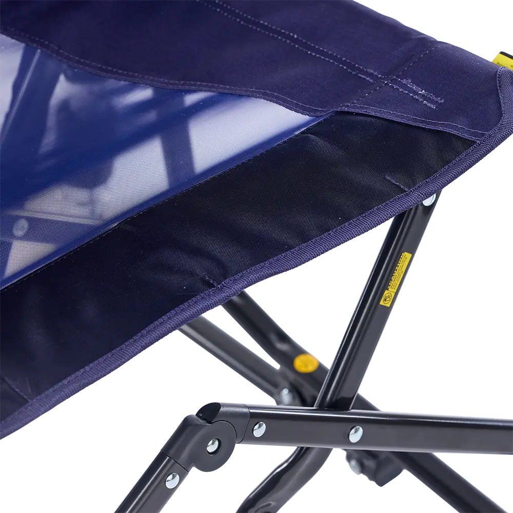 Luxury Camp Adjustable Rocker - Choice 573 - Heavy-Duty Kickback Rocker with Beverage Holder Detail
