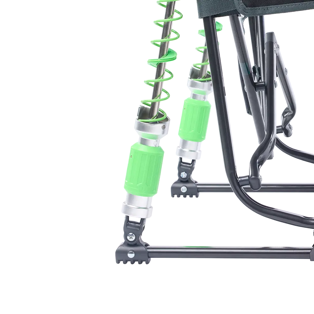 Luxury Camp Adjustable Rocker - Choice 573 - Heavy-Duty Kickback Rocker with Beverage Holder Detail