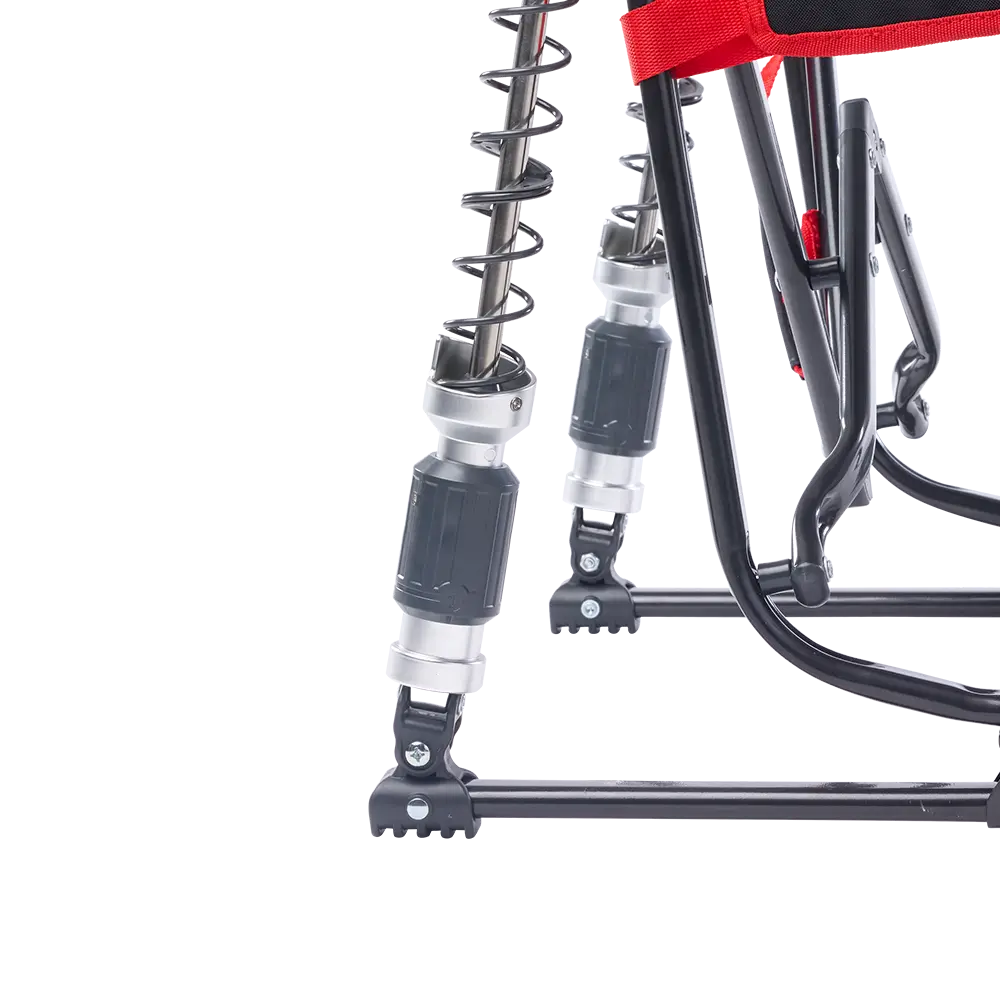 Luxury Camp Adjustable Rocker - Choice 573 - Heavy-Duty Kickback Rocker with Beverage Holder Detail