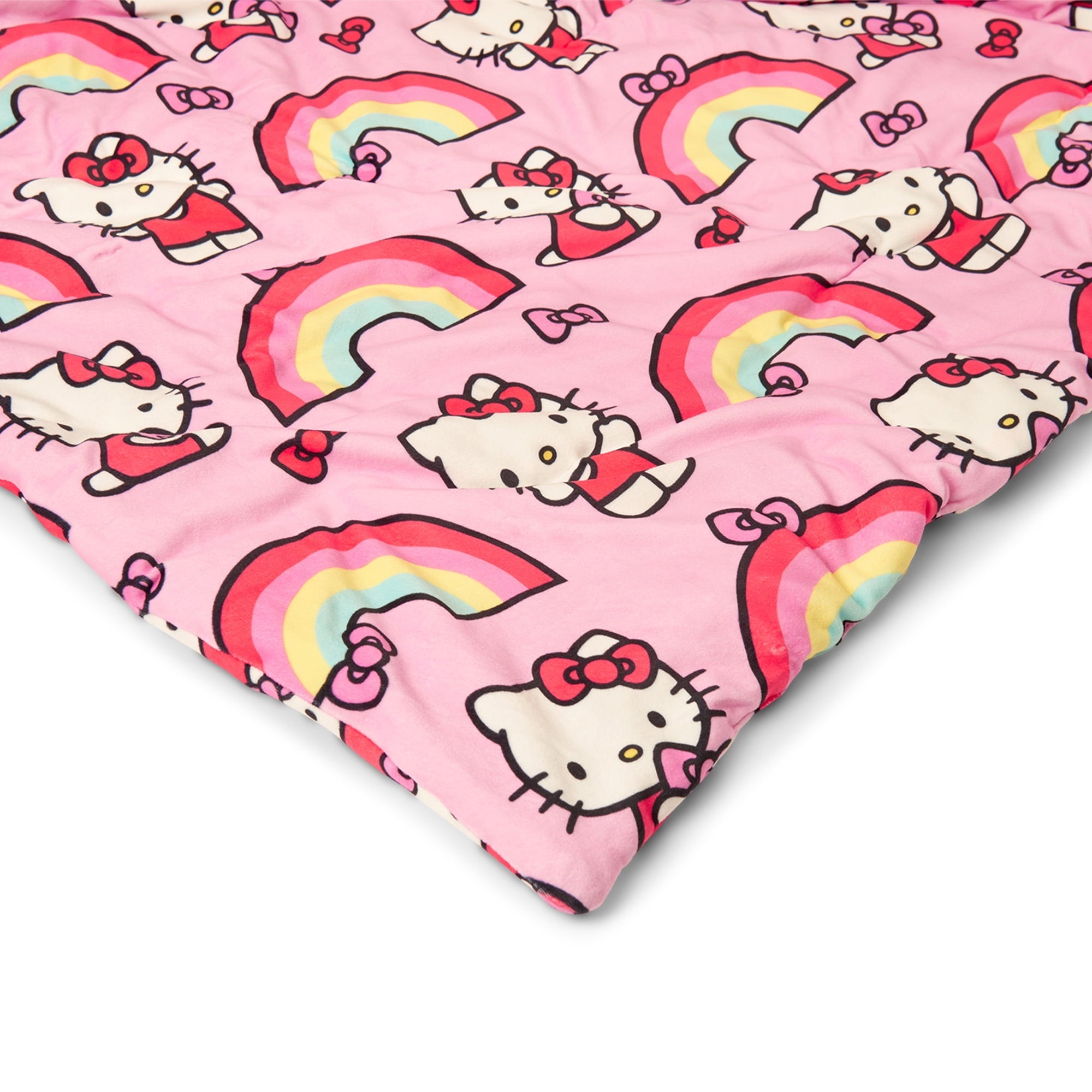 Decorative Knitted Kids Squishy Cloud Throw Blanket, 46 x 60 inches - Super Soft Reversible Sherpa Flannel Blanket Detail
