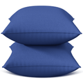 Decorative Plump Throw Pillow Inserts Set of 2, Indoor Decorative 18x18 inches Square Pillows for Couch, Sofa, Bed, Supportive Cushion... - Hotel Quality Plush Sleeping Pillows - Default Title