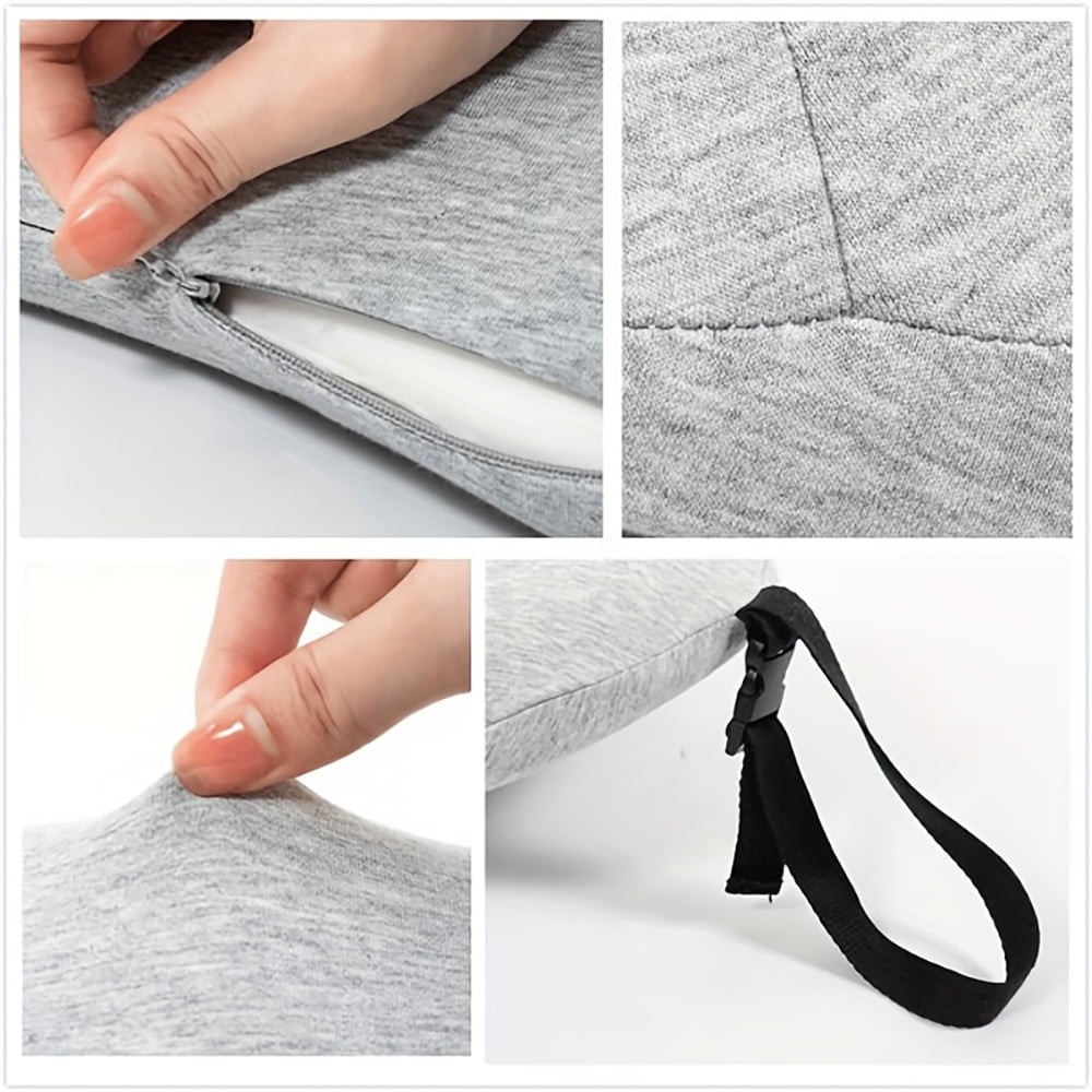 Hotel Collection Effective Support Adult Breathable Lumbar Bed Pillow, Soft, 1 Pack - Hotel Quality Plush Sleeping Pillows Detail