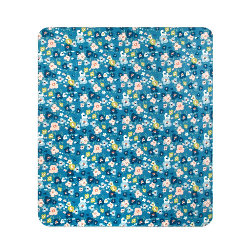 Cozy Fleece Cozy Fleece Throw Blanket Delightful Floral 50" x 60", All Ages - Lightweight Plush Warm Blanket for All Seasons Detail