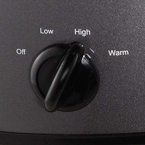 Digital Control Crock-Pot 7 Quart Slow Cooker – Charcoal S09Q - Large Capacity Electric Stew Pot & Slow Cooker Detail