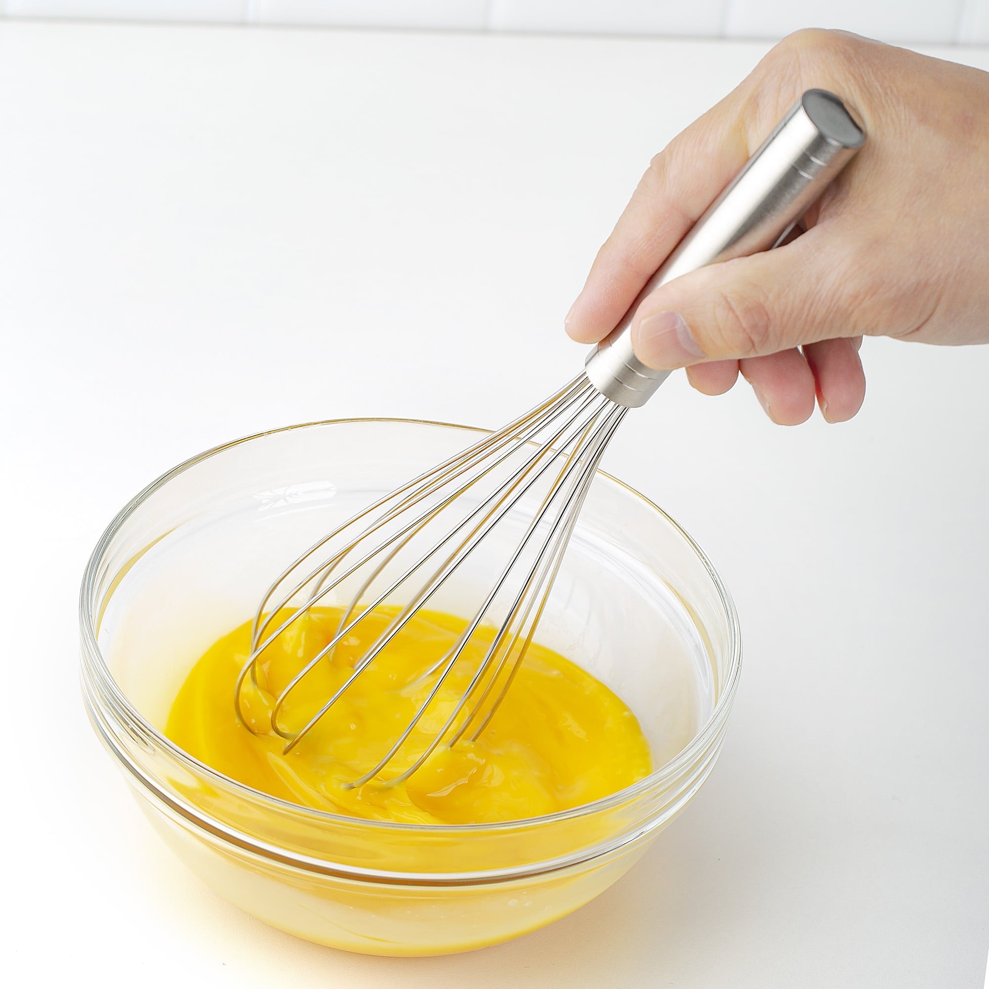 Time-Saving 10" Stainless Steel Balloon Whisk - Premium Stainless Steel Garlic Presser & Peeler Detail