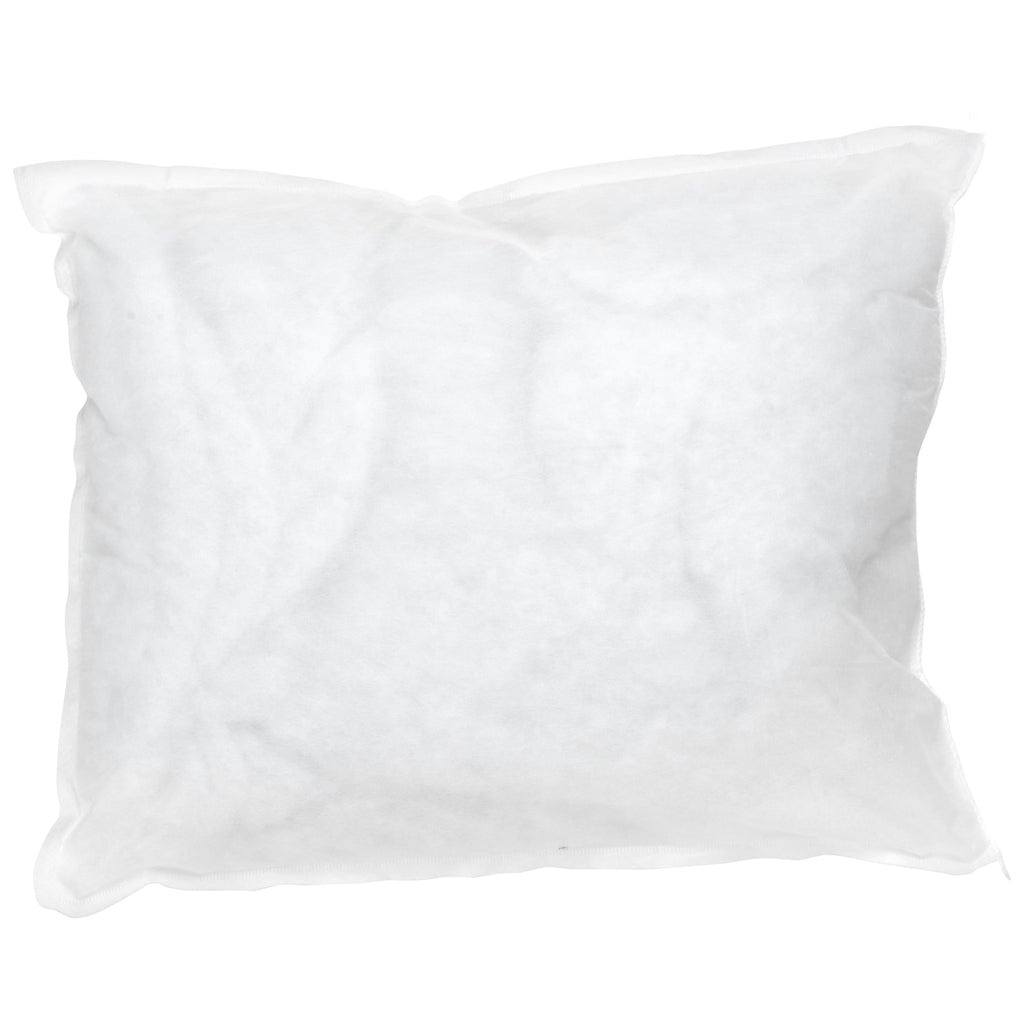 Hotel Collection Bed Pillow, 12 x 17 Inch, White, Disposable, 2 Count - Ergonomic Memory Foam Pillow for Neck Pain Support Detail