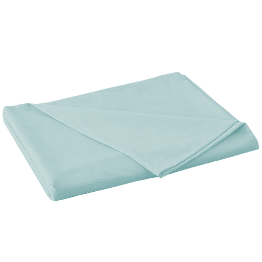 Breathable Luxury Under $5 Clearance! InsCrazy Bed Sheet, 100% Cotton Household Solid Color, Soft and breathable Bed Sheet Piece 66 x 96" - Cooling Hotel Quality Bedding Sheets and Pillowcases Detail