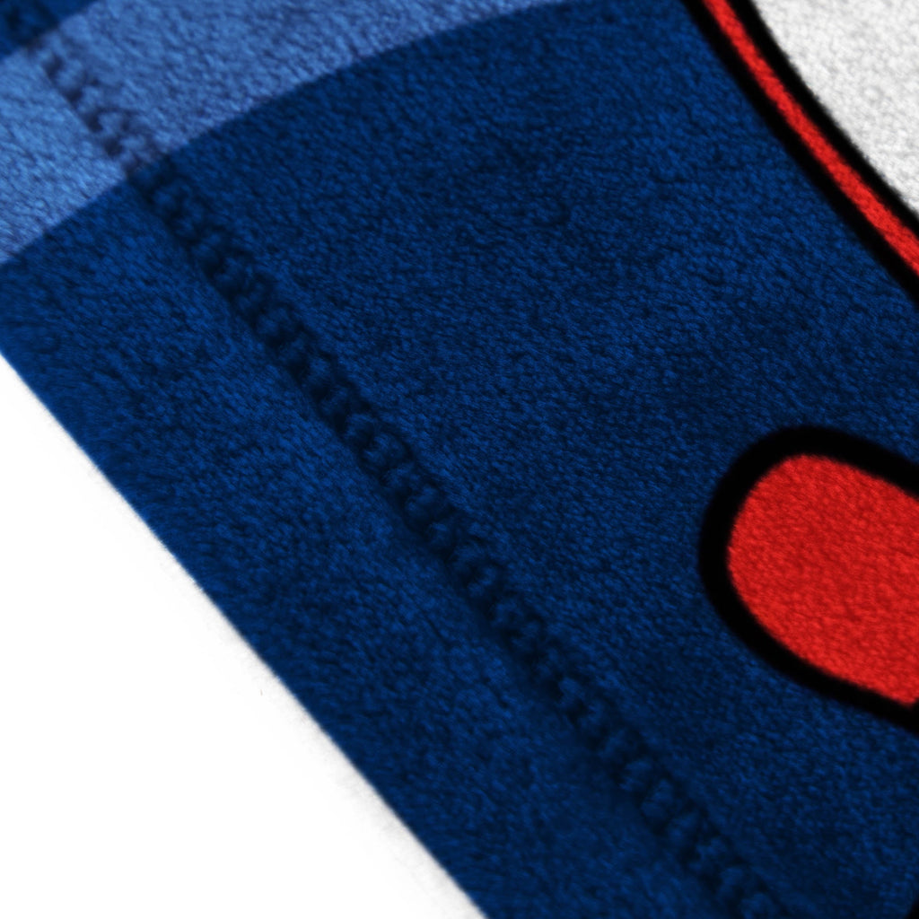 Decorative Knitted Spidey and His Amazing Friends Kids Plush Twin/Full Blanket, 62 x 90, Microfiber, Blue and Red - Luxury Knitted Decorative Throw Blanket with Fringes Detail