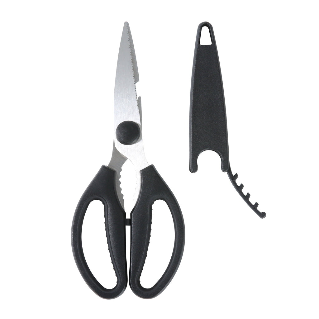 Innovative Stainless Steel Multi-Purpose 8.6in Kitchen Shears - Kitchen Gadget Tool for Quick Food Prep Detail